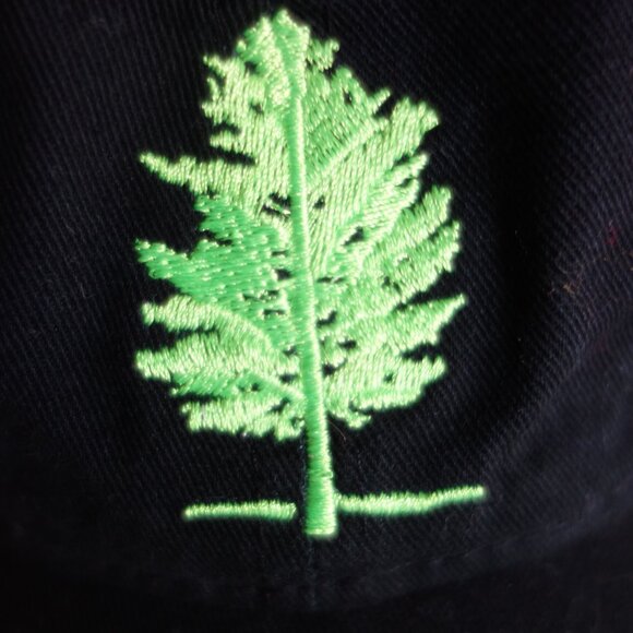 NWT THE PINERY Black Pine Tree Adjustable Buckle Pukka Baseball Cap – Small - Picture 2 of 7